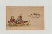 W. Schuebeler - Dry Goods, Perkins Collection 1850 to 1900 Advertising Cards